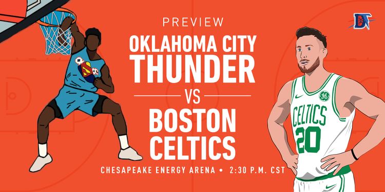 Game 53 Live Thread: Thunder (32-20) vs. Celtics (36-15)