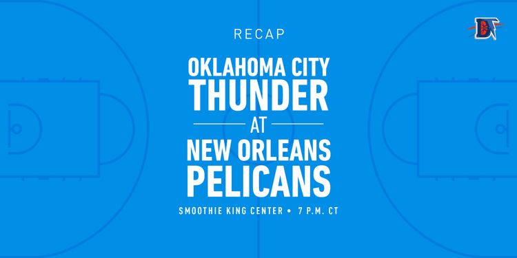 Game 7 Rapid Recap: Thunder (3-4) def. Pelicans (4-4) 111-110