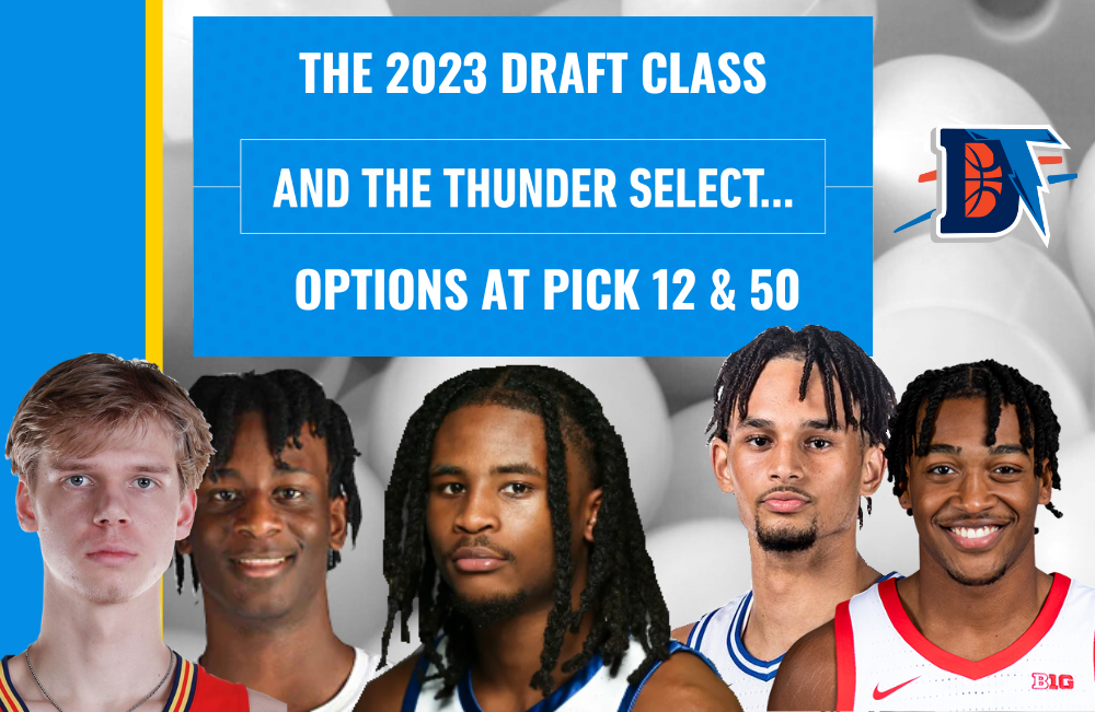 2023 NBA mock drafts: OKC Thunder post-lottery picks projections