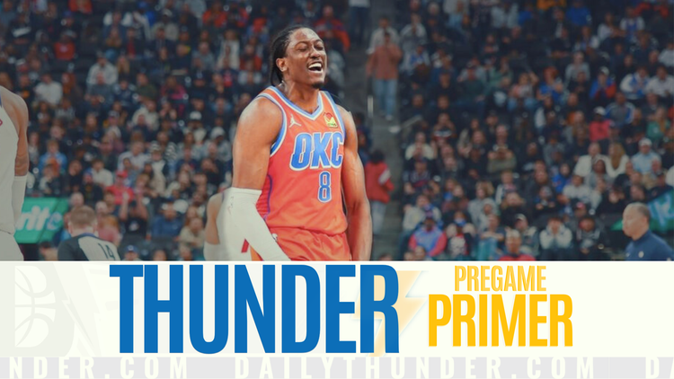 Pregame Primer: Thunder (6-0) vs. Magic (3-4)