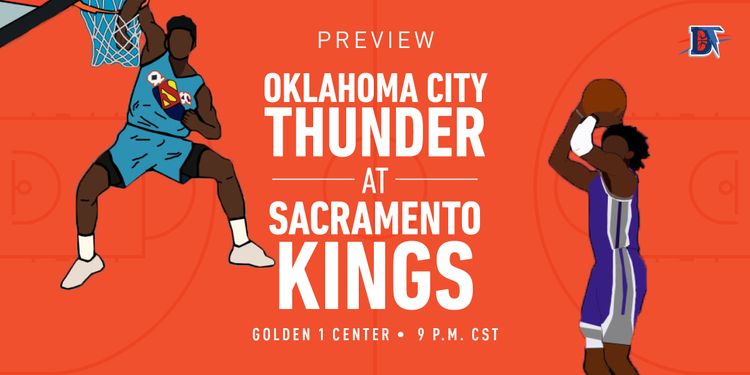 Game 24 Live Thread: Thunder (11-12) @ Kings (10-13)