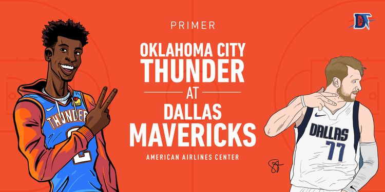 Game 35 Pregame Primer: Thunder (14-20) @ Mavericks (17-16)
