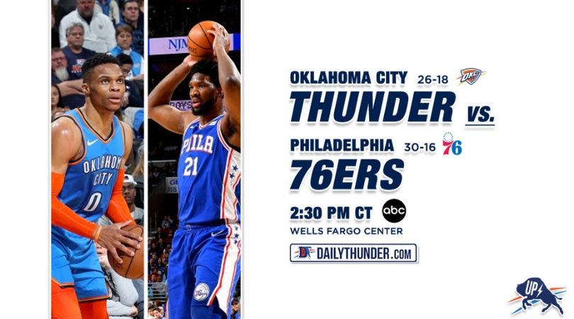 Preview 45 Of 82: Thunder @ 76ers - Daily Thunder